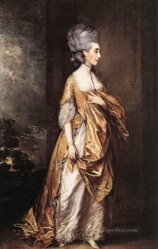 グレース・D・エリオット夫人の肖像画 トーマス・ゲインズバラ Oil Paintings